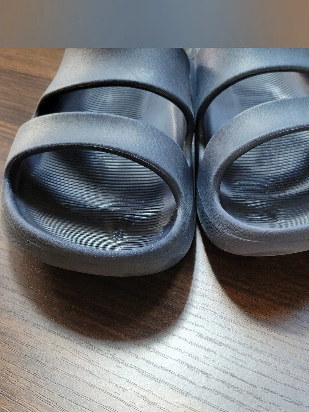 Bombas Friday Slides Navy Blue Men Size 10 Gym Leisure Comfort Lightweight